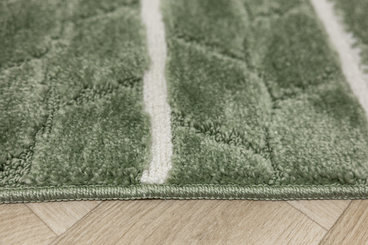 Komplet 2-częściowy Łazienkowy Fano Green Paski Zielony