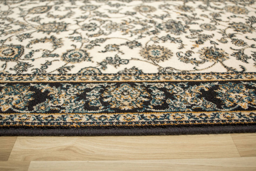 Wełniany Dywan Isfahan Anafi Granat