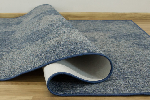 Wykładzina Serenity 81 Szaro niebieska szerokość 4 m