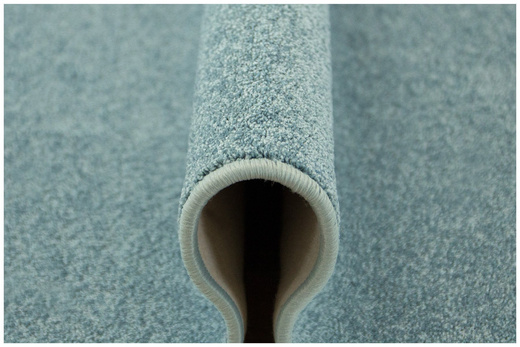 Miękki Gęsty Dywan Versailles 40 Pastelowy Niebieski