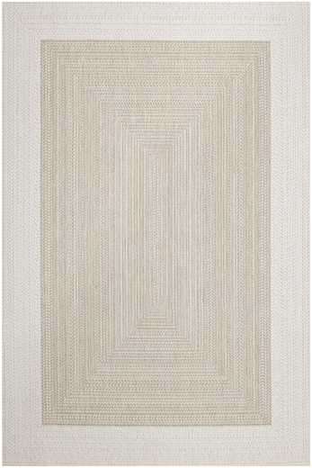 Dywan Dwustronny Sznurkowy Brussels 205830/10820 Jute Outdoor Ramki Beż Krem