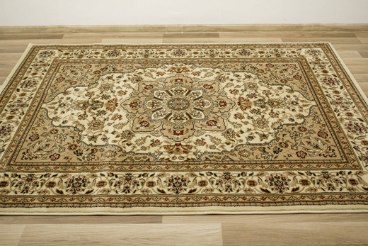 Dywan Super Rose 3792A cream/cream Ornament Kwiaty Krem Beż