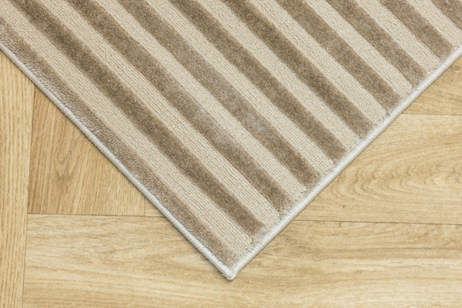 Dywan Misha J487A d.beige/beige Beżowy Geometria Linie