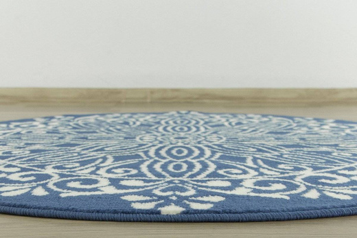 Okrągły Dywan Luna 503788/94955 jeans