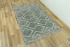 Dywan Berber 6846 l.grey 3D z frędzlami