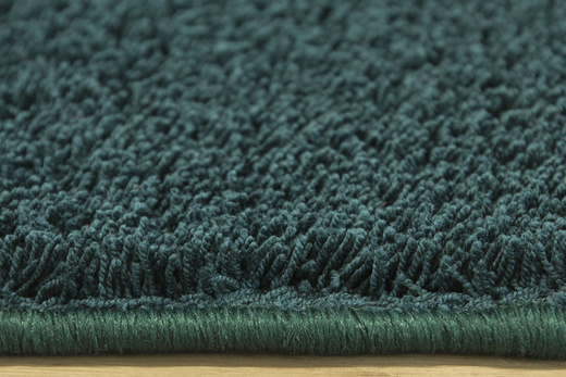Miękki Gęsty Dywan Phuket 40 Butelkowa Zieleń Shaggy