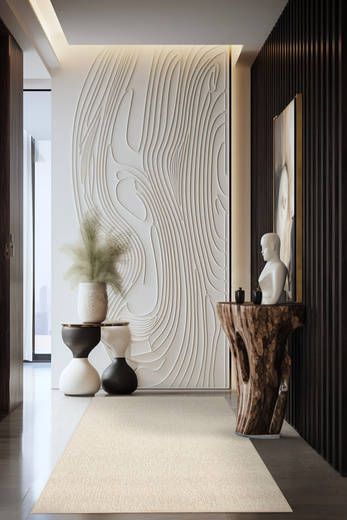 Wykładzina Pętelkowa Luton 69 Beż Krem Melanż szerokość 4 m