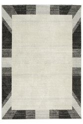 Dywan Dutch Level A171A cream/black Czarny Grafit Krem