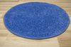 Okrągły Dywan Mabelie 817 Jeansowy Niebieski
