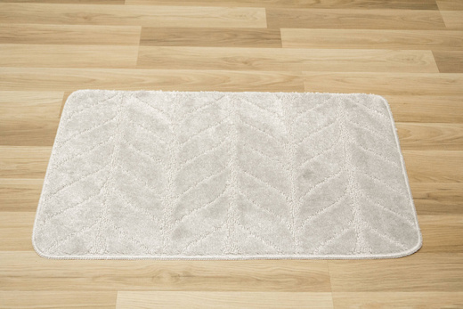 Komplet 2 częściowy Classic 1 Szary Listki Antypoślizgowy