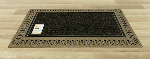 Wycieraczka Chanyl NCRC Bronze Natural Gold prostokątna