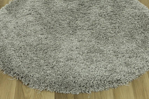 Okrągły Dywan Shaggy Home Hill 74 szary