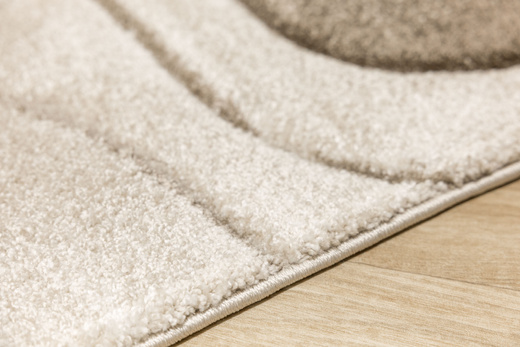 Dywan Kandy N415A l.beige/white Beż Brąz Fle Fryz