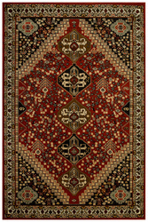 Dywan Ornamentowy Afgan E788A red/black Czerwony Czarny