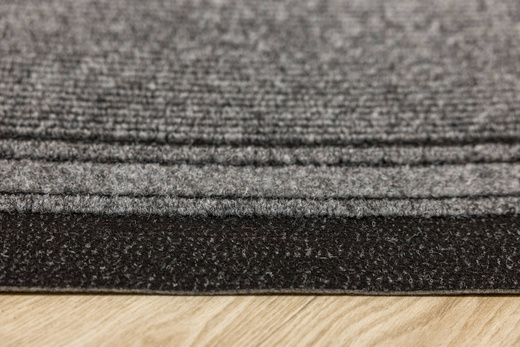 Chodnik Podgumowany Igłowany Sydney 25 Szary szerokość 67 cm