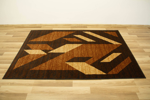 Dywan Agnella Standard Kanas Cynamon Beż Brąz Abstrakcja