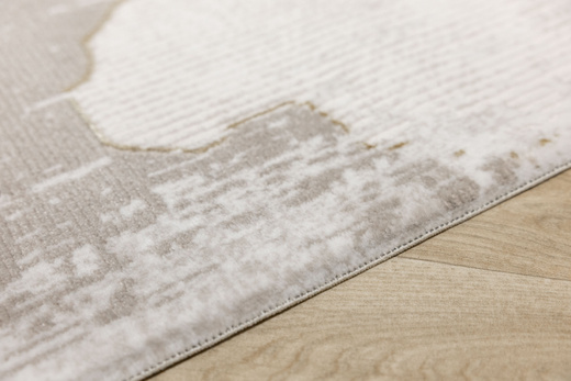 Dywan Kashmir KR204S Vizon/Black Beż Czarny Złoty Tynk