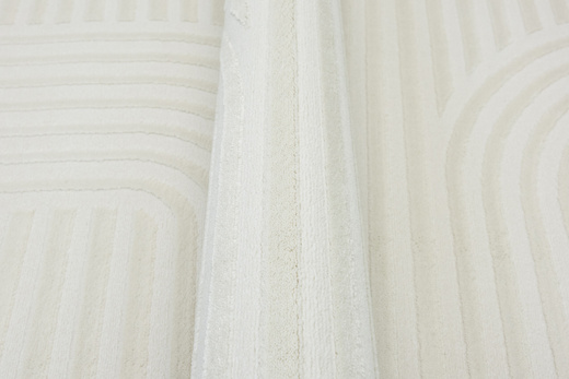 Dywan Misha J487A cream/cream Krem Geometria Linie