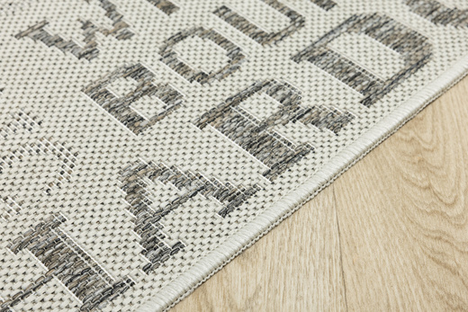 Antypoślizgowy Dywan FLEX 19118/P19 Krem Brąz