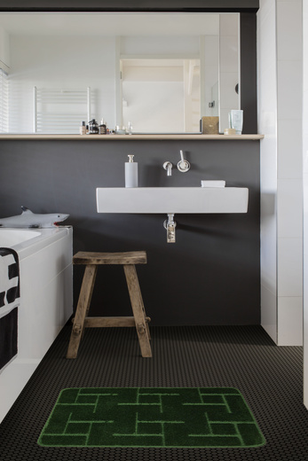 Dywanik Łazienkowy Teramo Green Butelkowa Zieleń