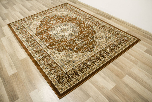 Dywan Super Rose 3619A brown/brown Ornament Brąz Beż Krem