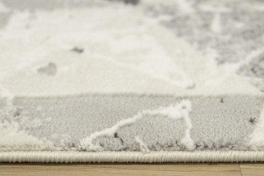 Dywan DAVINCI 2987A d.grey/grey Z84-21 Krem Szary Przecierany Marmur