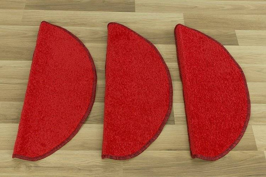 Nakładki na schody półokrągłe dynasty 15 czerwony