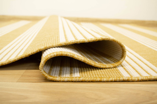 Dywan Dwustronny Sznurkowy Brussels 205617/10710 ochre musztardowy Outdoor