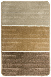 Dywanik Łazienkowy Como Beige Beżowy Krem Pasy