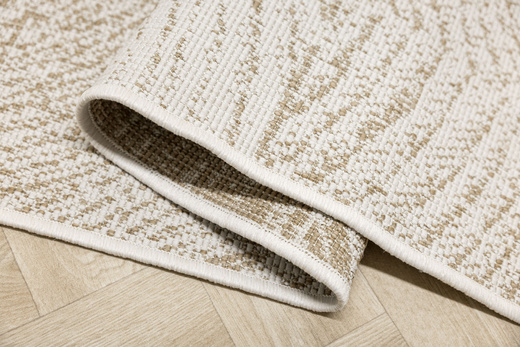 Dywan Dwustronny Sznurkowy Brussels 205729/10820 jute Jasny Beż Krem Drewno Outdoor