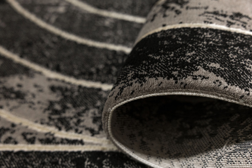 Dywan Kashmir KR158S BlackK/Gold Czarny Złoty Geometria