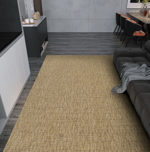 Dywan Sznurkowy Ella ST048A brown/brown Beż Brąz Outdoor