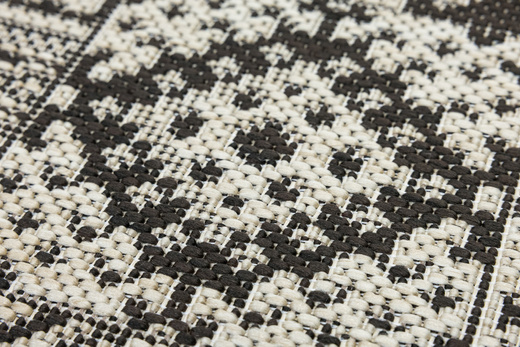 Antypoślizgowy Dywan FLEX 19636/91 Brąz Beż Patchwork