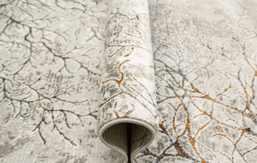 Chodnik Maya PR336M multi orange Drzewo szerokość 120 cm