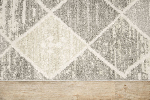 Dywan Loris G179B cream/beige Szary Beż Romby