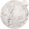 Okrągły Dywan Nantes NT071A Vizon/Vizon Szarobeżowy Marmur
