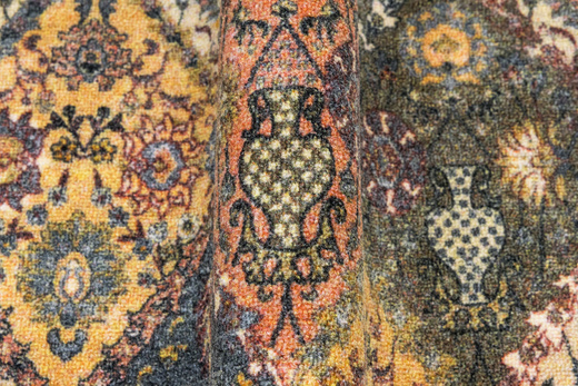 Antypoślizgowy dywan okrągły Modern Classic 19 Ornament Vintage