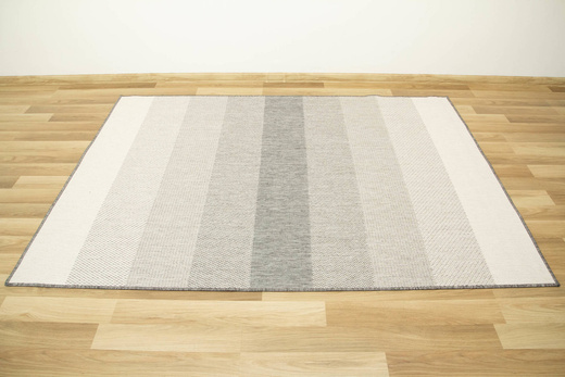 Dywan Dwustronny Sznurkowy Brussels 205248/10010 silver pasy Outdoor