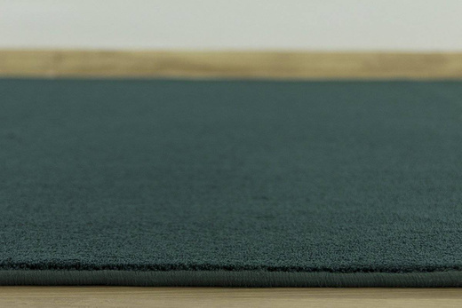 Miękki Gęsty Dywan Bounty 40 butelkowa zieleń Poliester