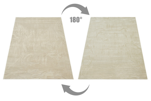 Dywan Misha J111A beige/beige Beżowy Linie Fale