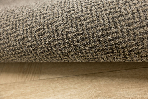 Dywan Monza-Special 177 Beż Krem Szary Jodełka Zygzaki Filc