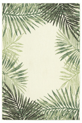Dywan Sznurkowy Syrena 19435/62 Liście Palmy Butelkowa Zieleń
