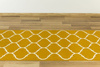 Chodnik luna 502682/89955 koniczyna musztardowa szerokość 150 cm