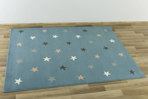 Dywan Kids 533752/95822 sky blue gwiazdki