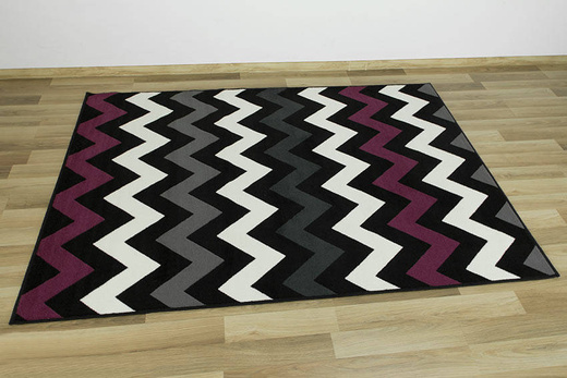 Dywan Luna Zygzak 503369/56945 fiolet