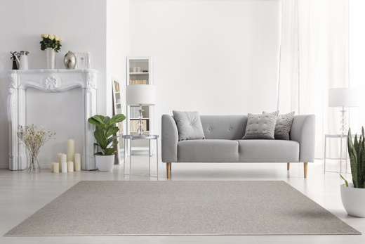 Wełniany Dywan Pętelkowy Nelson 173 Szary