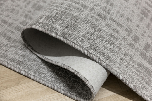 Wykładzina Pętelkowa Traffic 71 Szary Kratka Melanż szerokość 4 m