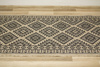 Sznurkowy Chodnik Terra Eco 17 Florence Beż Grafit Romby szerokość 100 cm