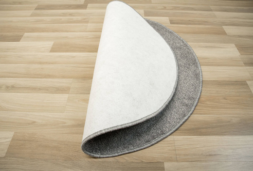 Okrągły Dywan Eternity 75 Stalowy Szary