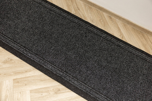 Chodnik Podgumowany Igłowany Sydney 20 Ciemny Szary szer. 80 cm